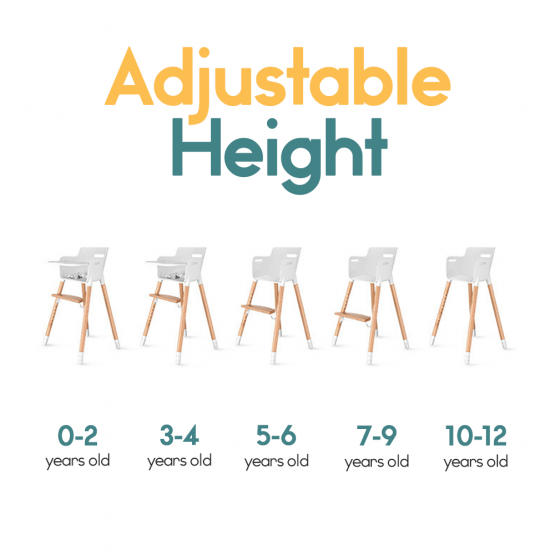 Adjustable high chair