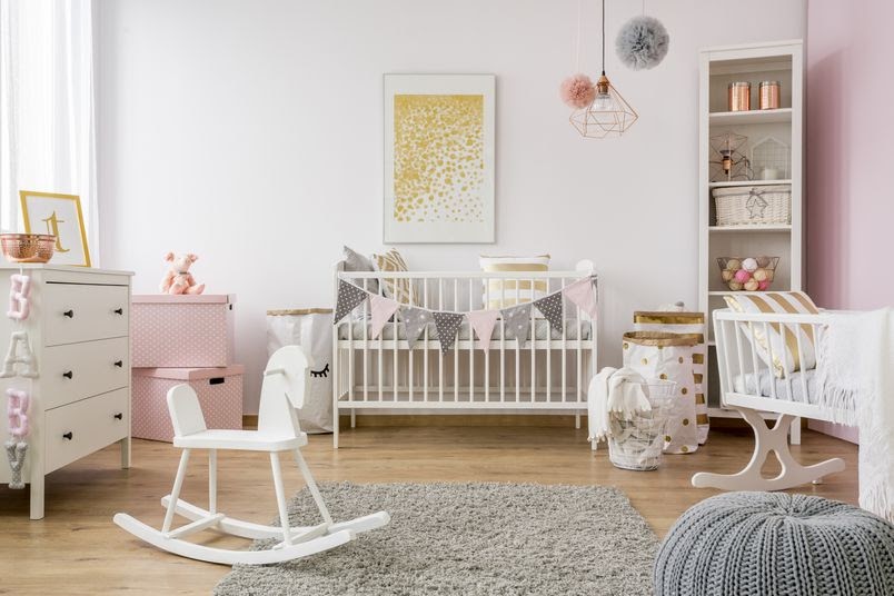 baby girl crib sets with bumper