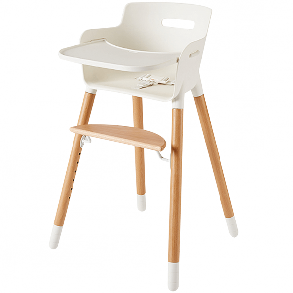 folding high chair - Ashtonbee’s Wooden High Chair for Babies and Toddlers